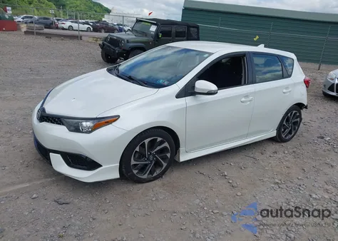 2016 Scion Im z USA, uszkodzony, nr VIN JTNKARJE2GJ519457